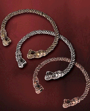 Viking Dragon Torque Necklace. Windlass Steelcrafts